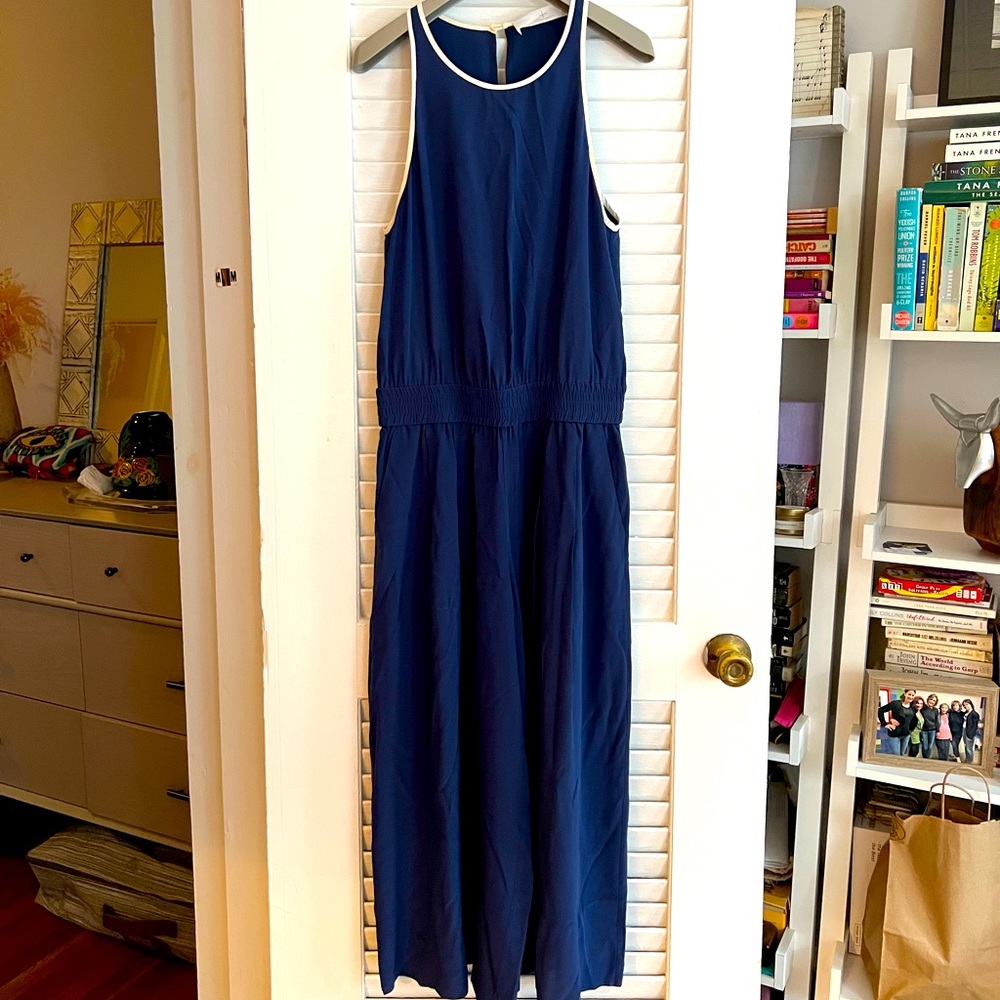 Thakoon Addition. Blue silk  jumpsuit. Size 2.